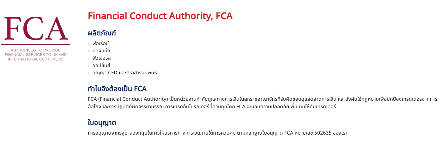 Hantec Financial ใบอนุญาต