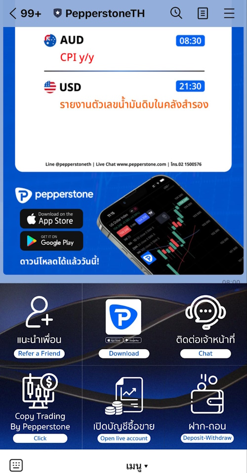 Pepperstone ติดต่อ